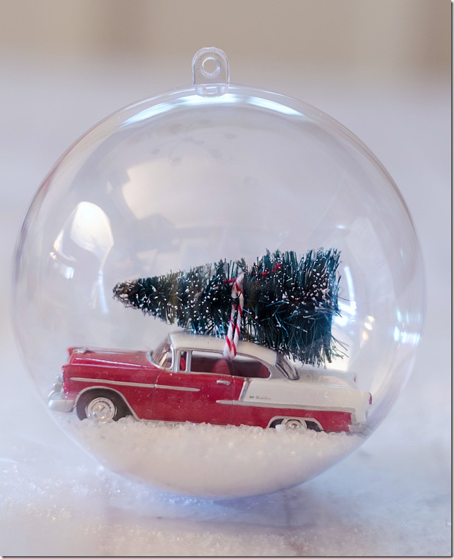 Snow Globe Ornament - It All Started With Paint