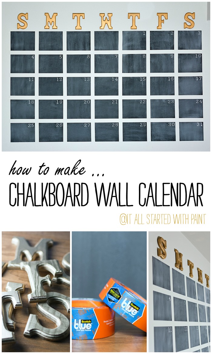 how to make chalkboard paint - the space between