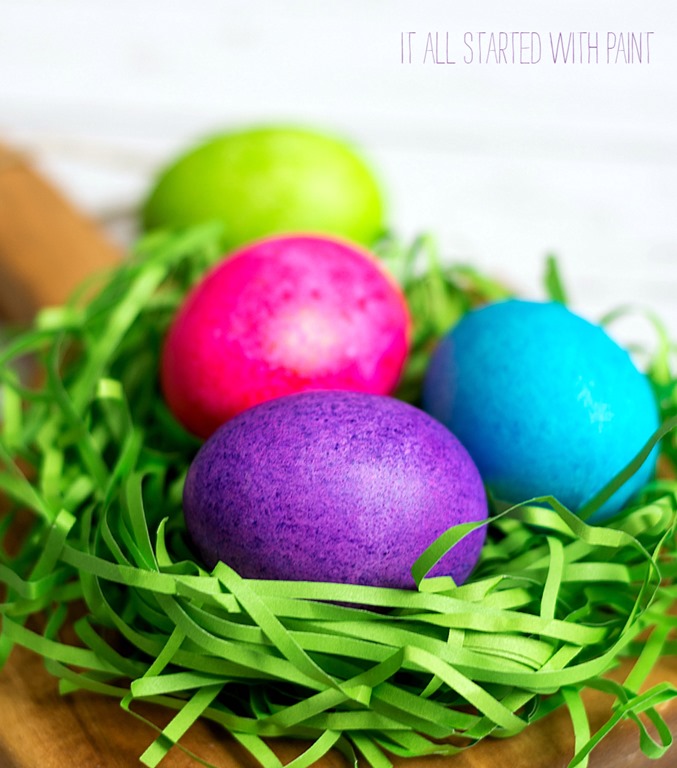 Dye Easter Eggs With Rice Food Coloring It All Started With Paint