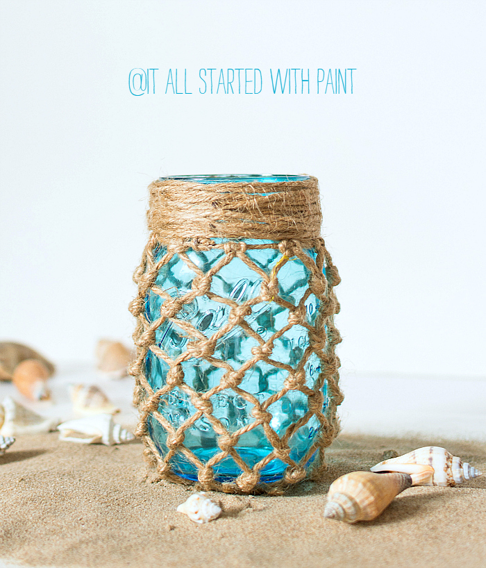 DIY Apothecary Jars Tutorial - Decor by the Seashore