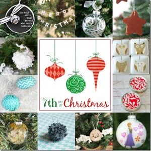 12 Days of Christmas Ornament Crafts 2014 - It All Started With Paint