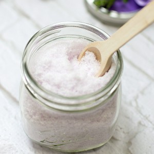 Homemade Bath Salts Lavender Mint