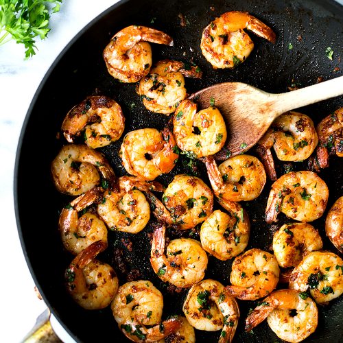 Weight Watchers Garlic Shrimp Recipe - It All Started With Paint