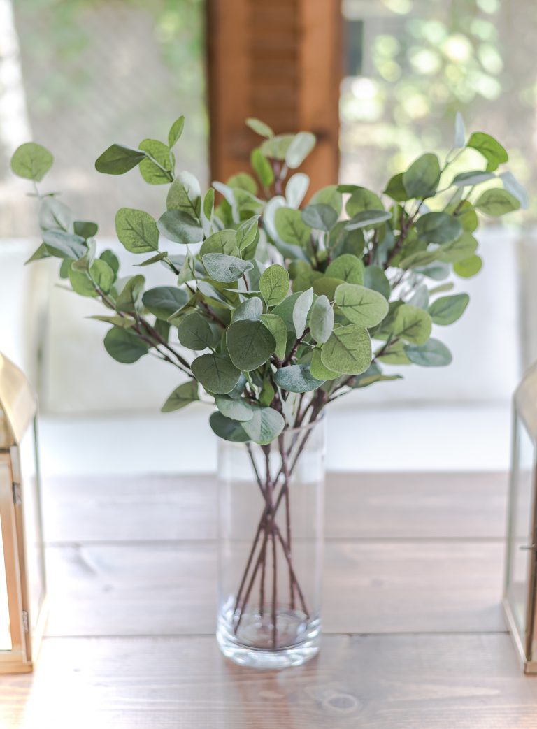 Decorating with Eucalyptus Year-Round - It All Started With Paint